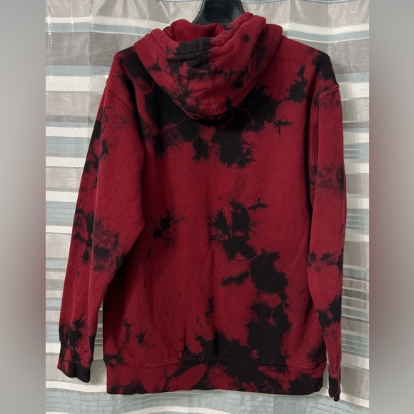 Jeffree Star Red and Black Pullover Hoodie with Gold Logo - Picture 3 of 6